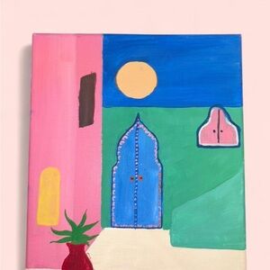 Colorful Abstract Home Art Canvas